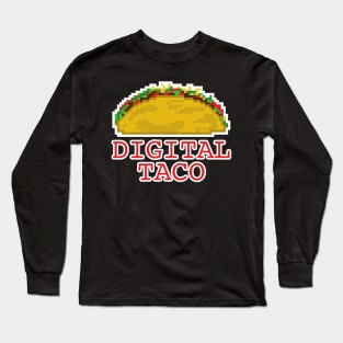 digital taco Long Sleeve T-Shirt